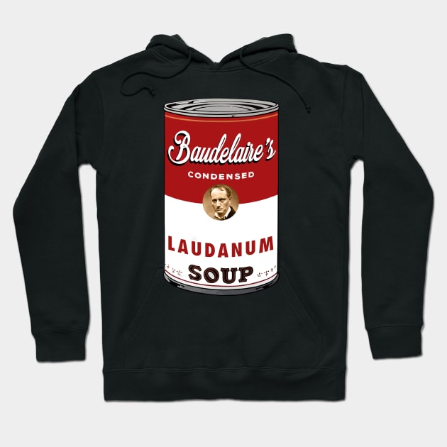 Baudelaire Soup Hoodie by chilangopride